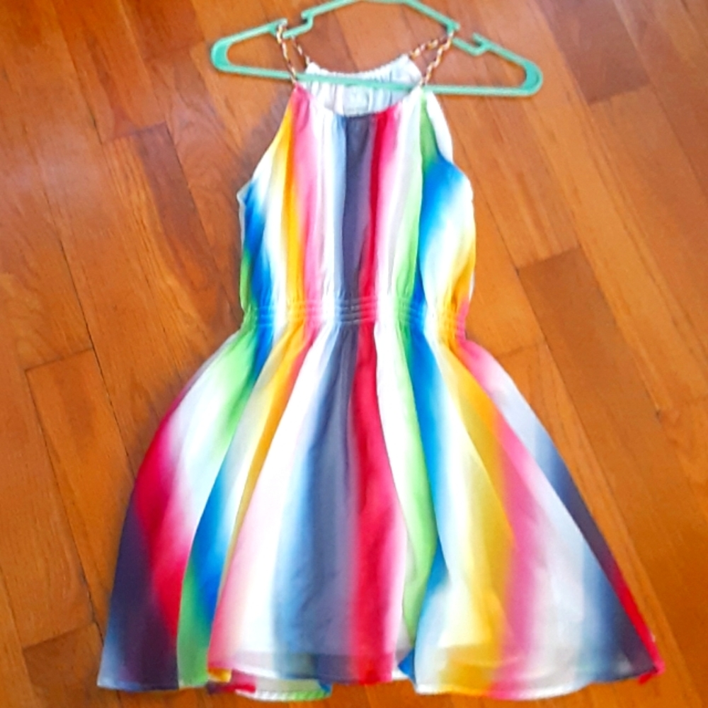 Rainbow dress from Ella Moss